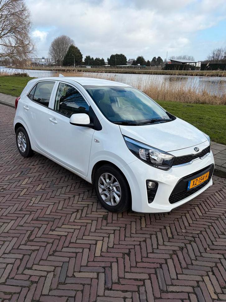 Kia Picanto 1.0 MPi 67pk 4-zits 2019 Wit (weinig kilometers), Auto's, Kia, Particulier, Picanto, Benzine, Hatchback, Handgeschakeld
