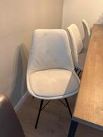 6 eetkamer stoelen suede, Huis en Inrichting, Stoelen, Ophalen of Verzenden, Zo goed als nieuw, Vijf, Zes of meer stoelen