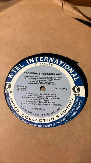 K-Tel golden earring 1976 limited collector’s vinyl LP beschikbaar voor biedingen