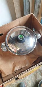 AMC Pannenset - RVS - Secuquick, Ophalen of Verzenden, Zo goed als nieuw, Rvs, Pannenset