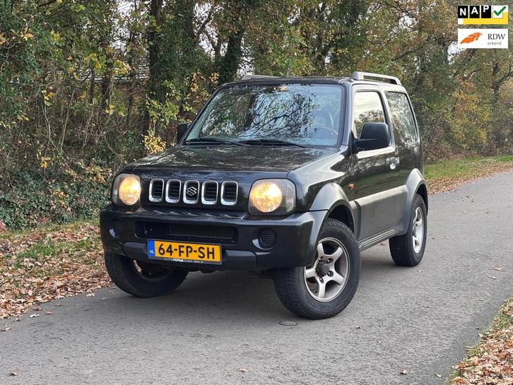 Suzuki Jimny 1.3 JLX | Airco Nu € 4.950,-!, Auto's, Suzuki, Bedrijf, Te koop, Jimny, 4x4, Airbags, Airconditioning, Centrale vergrendeling