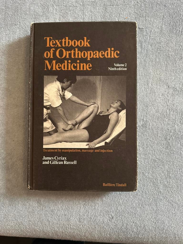 Fysiotherapie Boek: Orthopaedic Medicine, Ophalen of Verzenden, Gelezen, Overige onderwerpen