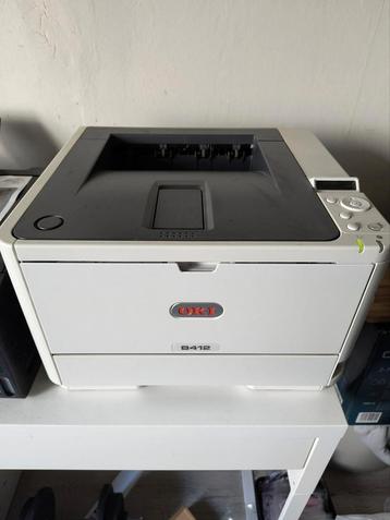 OKI B412 laserprinter (zwart -wit) beschikbaar voor biedingen