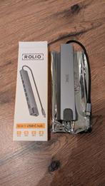 Rolio 10-in-1 USB-C Hub, Ophalen of Verzenden, Nieuw
