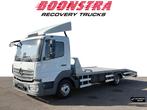 Mercedes-Benz Atego 818 Alu Autotransporter Winde Eur 6, Auto's, Vrachtwagens, Wit, Mercedes-Benz, Bedrijf, 177 pk