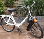 Solex 3800 mooie witte met blauwe plaat., Fietsen en Brommers, Ophalen, Zo goed als nieuw
