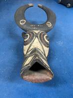 Gaaf Afrikaans masker uit Museum collectie Burkina Faso, Antiek en Kunst, Ophalen