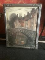 Ets Brugge, gesigneerd 1931, Antiek en Kunst, Kunst | Schilderijen | Klassiek, Ophalen