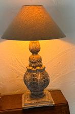 2x schemerlamp 62 hoog, kap 40 cm doorsnee, Ophalen of Verzenden, Zo goed als nieuw, 50 tot 75 cm