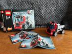 Rode bakwagen, lego technic, Ophalen of Verzenden, Gebruikt