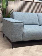 ZGAN Montel Soul Design Hoekbank - Grijs/Blauw - 290 x 225, Huis en Inrichting, 250 tot 300 cm, -, -, Hoekbank