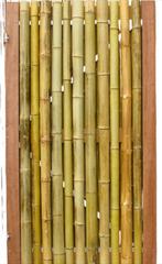 Tuinpoorten bamboe of tuinhout met stalen frame, Tuin en Terras, Tuinschermen, Ophalen of Verzenden, Zo goed als nieuw, Hout, 150 tot 200 cm