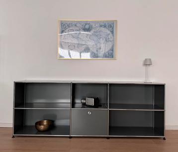 USM Haller Sideboard | 3x2 elements | medium grey 1 flap beschikbaar voor biedingen