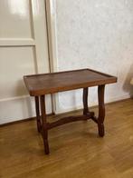 Bijzettafel, Ophalen, Rond, Hout, Minder dan 55 cm