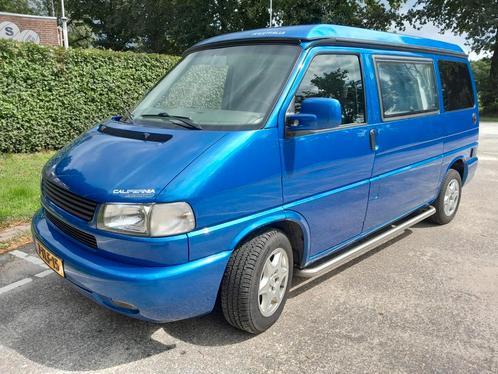 VW T4 California 2.5 TDI 2000 Blauw, Auto's, Volkswagen, Particulier, Diesel, Geïmporteerd, Blauw, Ophalen