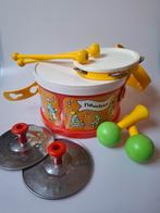 Vintage Fisher-Price Drumstel met Accessoires, Kinderen en Baby's, Speelgoed | Fisher-Price, Ophalen of Verzenden, Gebruikt, Overige typen