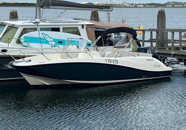 Quicksilver 675 Activ Sundeck (2013) - Topstaat!, Watersport en Boten, Vis- en Consoleboten, Zo goed als nieuw, 70 pk of meer