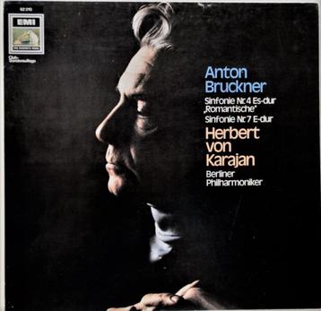 Box met 3 LP's Anton Bruckner, Herbert von Karajan 1971 beschikbaar voor biedingen