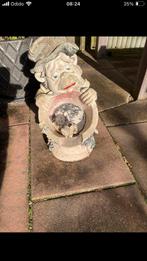 Tuinkabouter met vogelbad efteling laaf, Ophalen, Gebruikt, Kunststof