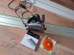 Festool atf55 invalzaag met liniaal en twee zaagbladen, Ophalen, 1200 watt of meer, Invalzaag, 30 tot 70 mm