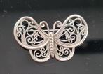Zilveren broche vlinder., Sieraden, Tassen en Uiterlijk, Broches, Ophalen of Verzenden, Zo goed als nieuw, Zilver, Zilver
