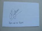 Handtekening. Hans.v.d.Haar   Fc Utrecht, Ophalen of Verzenden, Zo goed als nieuw, F.C. Utrecht, Overige typen