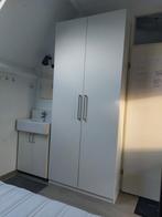 Ikea Pax kledingkast - 35 cm - wit - met verlichting, Huis en Inrichting, Kasten | Kledingkasten, Ophalen, Met deur(en), 200 cm of meer