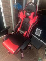 Gaming Stoel - Zwart/Rood, Ophalen, Zo goed als nieuw, Gaming bureaustoel, Bureaustoel