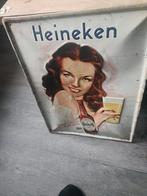 Te koop antiek Heineken bord, Verzamelen, Reclamebord, Ophalen of Verzenden, Zo goed als nieuw