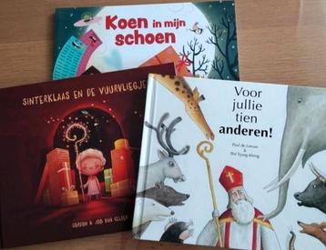 Sinterklaas voorlees-prentenboeken 3 stuks  beschikbaar voor biedingen