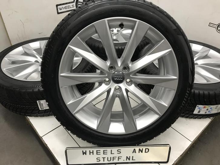 Audi A6 lichtmetaal velgen 20"inch Winterbanden 5x112, Auto-onderdelen, Banden en Velgen