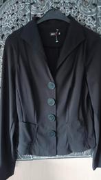 MOQ Zwart Travelstof Jasje - Maat 36, Zwart, Nieuw, Ophalen of Verzenden, Jasje