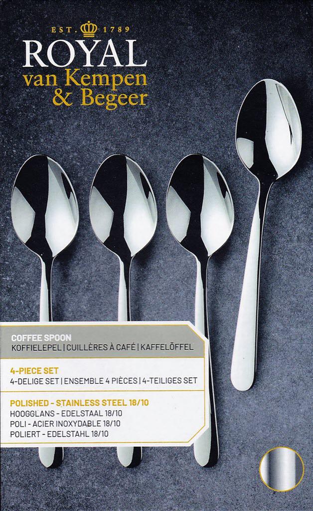 Gezocht: Van Kempen & Begeer koffie/thee lepel, Ophalen of Verzenden, Zo goed als nieuw, Rvs of Chroom