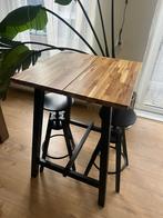 Bar tafel met 2 krukken, Ophalen