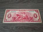 Biljet 1 gulden Curaçao, 1942, Postzegels en Munten, Ophalen of Verzenden