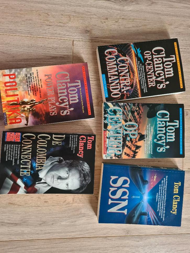 Boeken van Tom Clancy, Boeken, Thrillers, Zo goed als nieuw, Nederland, Ophalen of Verzenden