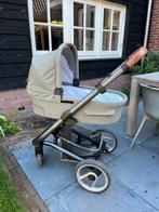 Kinderwagen Mutsy Nio Sea Green/Cognac, Kinderen en Baby's, Kinderwagens en Combinaties, Verstelbare duwstang, Zo goed als nieuw