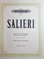 Salieri  Voor Fluit, Hobo en  Orkest - Nieuwstaat!, Muziek en Instrumenten, Ophalen of Verzenden, Zo goed als nieuw, Artiest of Componist
