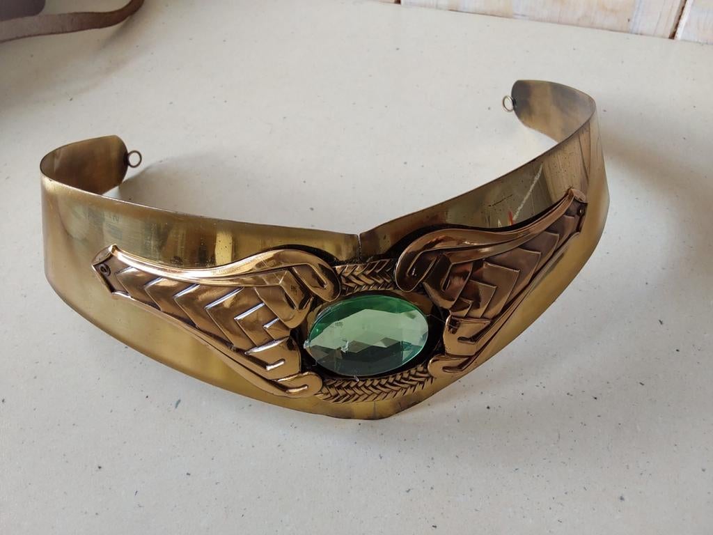 Riem, Belt goud  bijzonder, Kleding | Dames, Riemen en Ceinturen, Ophalen of Verzenden, Zo goed als nieuw, Overige kleuren, 100 cm of meer