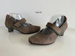 Yoyoli 52) Think 38,5 bruin-olijfgroen leren instap incl VK, Kleding | Dames, Schoenen, Bruin, Instappers, Think!, Ophalen of Verzenden