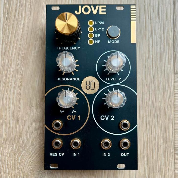 Jove Filter (Eurorack), Muziek en Instrumenten, Synthesizers, Nieuw, Overige aantallen, Overige merken, Ophalen of Verzenden
