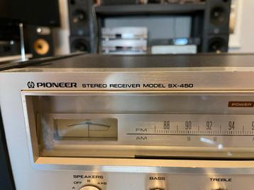 Pioneer SX-450 Stereo Receiver - Vintage Klassieker beschikbaar voor biedingen