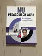 Nu Pedagogisch Werk Onderwijsassistent, Ophalen of Verzenden, Gelezen, Overige niveaus, Overige vakken