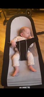 Baby Björn wipstoel beige/zwart, Ophalen, Zo goed als nieuw