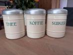Vintage oude voorraadbussen, Antiek en Kunst, Antiek | Emaille, Verzenden