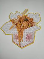 Chinese takeaway dubbelzijdig puzzel, Ophalen of Verzenden, Zo goed als nieuw