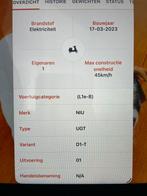 Te koop niu bromfiets, Ophalen, Gebruikt, 50 km per accu of meer, Overige merken