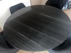 Marmeren eettafel, Huis en Inrichting, Tafels | Eettafels, Ophalen, Overige materialen, Rond, Vier personen