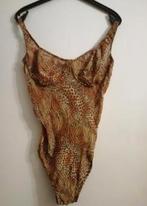 Als nieuw SOLAR badpak Luipaard tijger beugels cups 44C, Kleding | Dames, Badmode en Zwemkleding, Verzenden, Nieuw, Bruin, Badpak