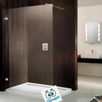 NIEUWE Inloopdouche HSK Walk-In Atelier 140x200cm Chroom/Hel beschikbaar voor biedingen